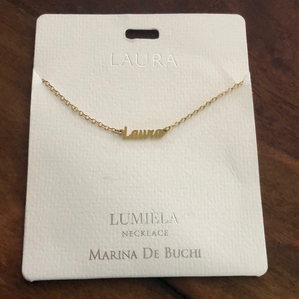 NWT Marina De Buchi Lumiela “Laura” Necklace